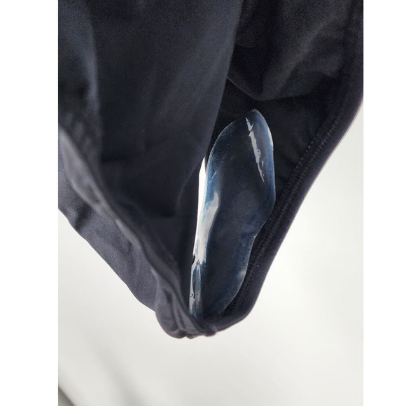 NEW Bleu Rod Beattie Black Ruffle Lattice‎ Plunge One Piece Swimsuit Size 14 - Picture 12 of 13